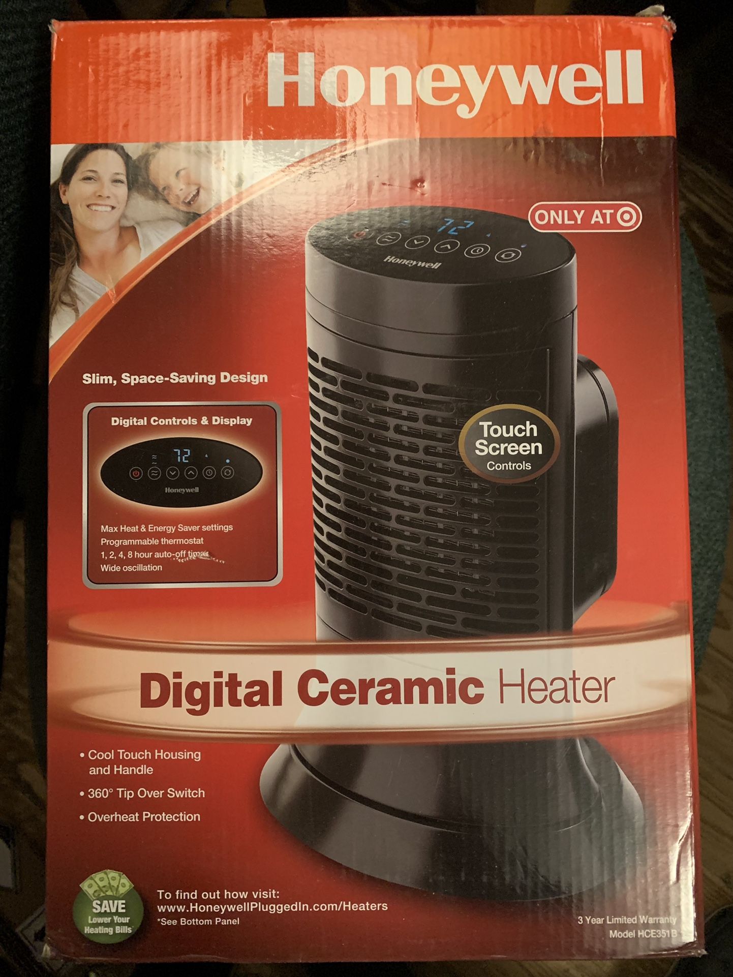 Honeywell Oscillating Ceramic Heater