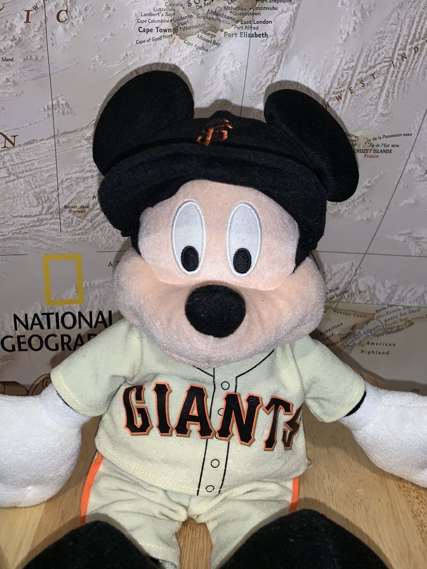 2013 San Francisco Giants Mickey Mouse Plush Toy