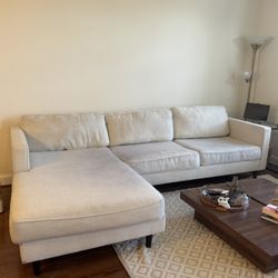 Sectional Sofa with Matching Covers