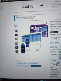 Water Filter Purifier 40 Gallons