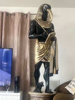 Egyptian statues