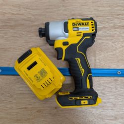DeWalt 20v Max Brushless DCF840 1/4in Impact Driver & 2ah Battery NEW 