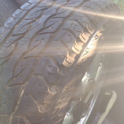 2 Tires with Rims (GMC)
