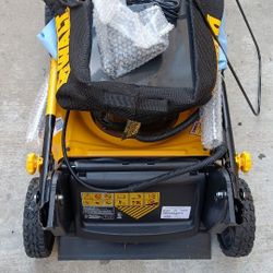 DEWALT LAWN MOWER!!  BRAND NEW!!  ONLY OPEN BOX!!