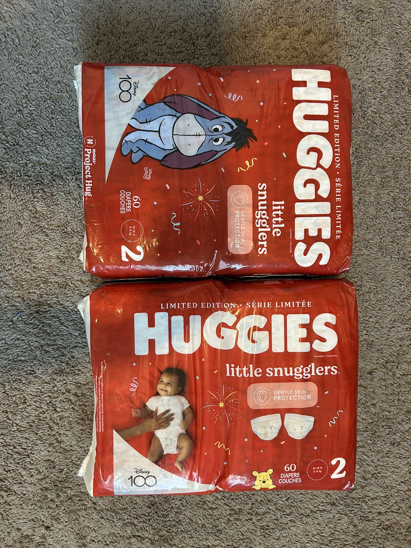 size 2 huggies