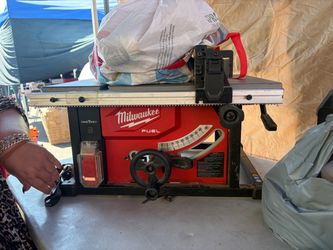 Milwaukee onekey table saw
