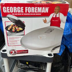 George Foreman grill 144 in.² of grilling service
