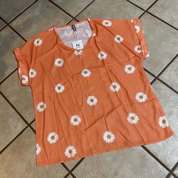 Worms Loose Fit Top NoraCora Size XL Bamboo NWTS