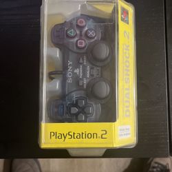 New Sealed PS2 Controller (slate Grey)