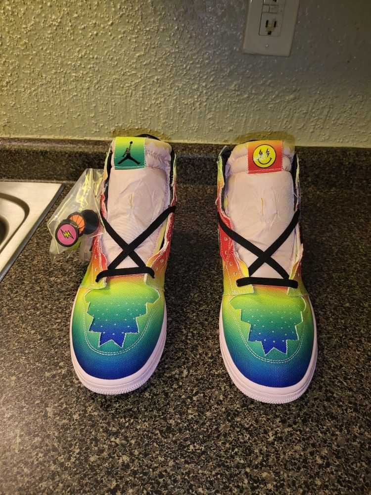 $Bob Marley Jamaican Jordan 1's$