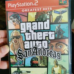 PS2 Grand Theft Auto San Andreas