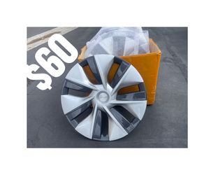 HTA042 Tesla Model 3, Y Gemini OEM Hubcap/Wheelcover 19 Inch #10(contact info removed)C 