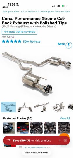 Corsa Performance Exhaust