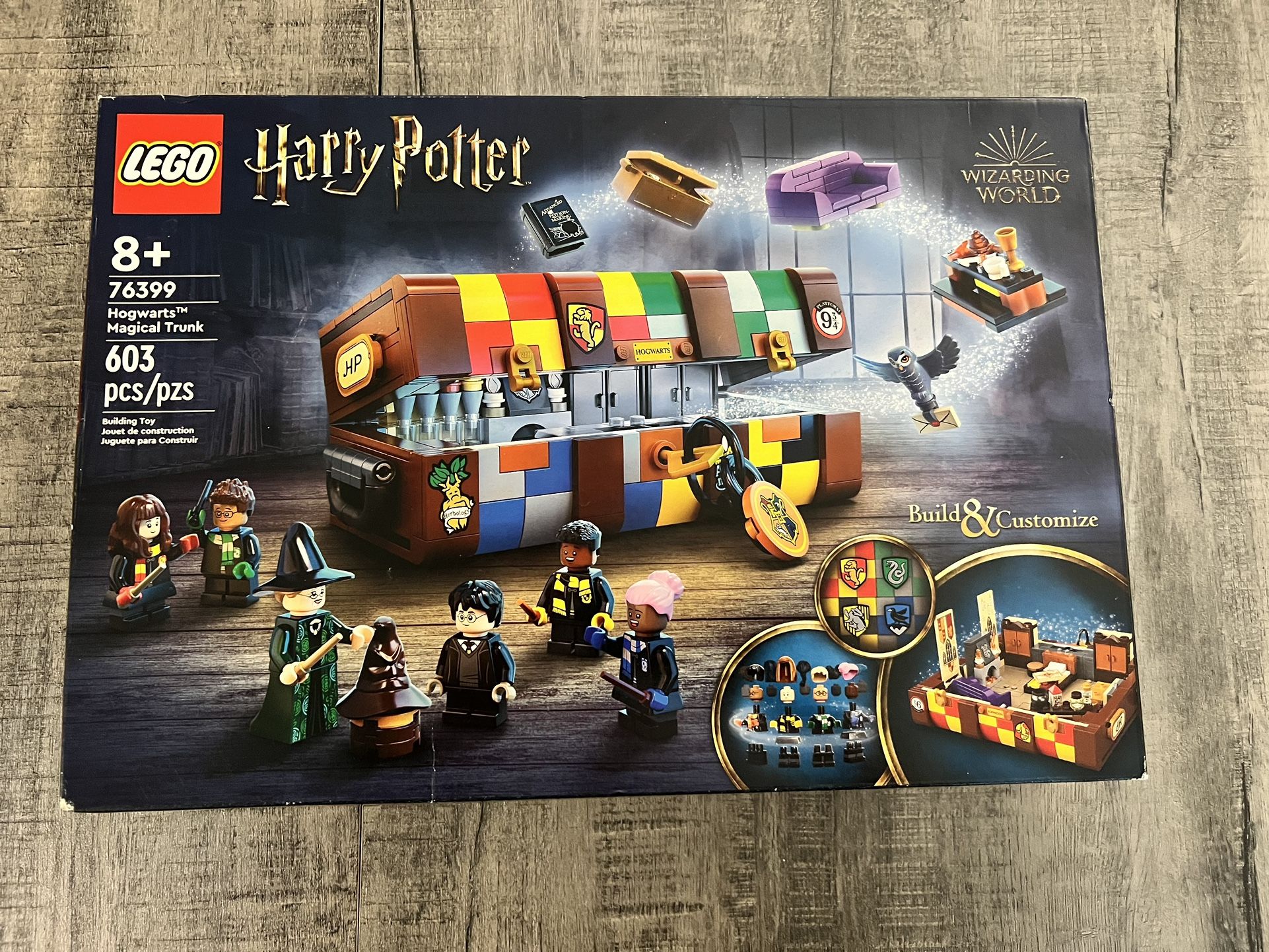 Harry Potter Lego Hogwarts Magical Trunk Sealed