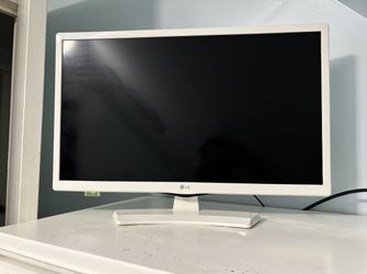 24 Inch White LG TV