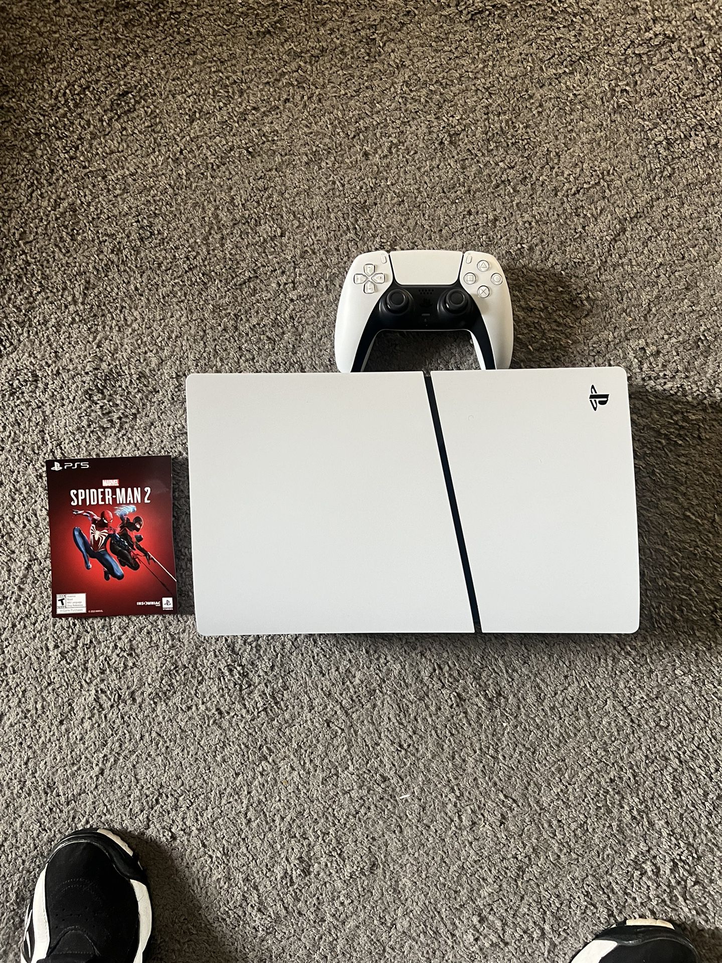 PS5 SLIM WITH  Spiderman 2 Code 