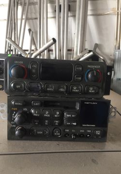 2001 Corvette Stereo & Climate Control