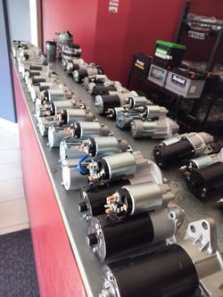 Alternator's Starters Batteries Ac compressor