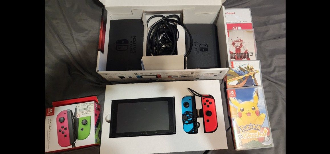 Nintendo Switch And Games
