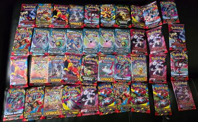 40 Pokemon Packs singles