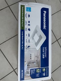 Panasonic  fan ( whisper thin led)
