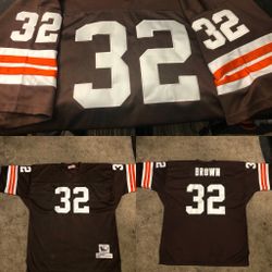 Jim brown jersey for sale hot sale