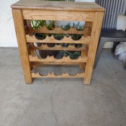 Wine Rack Table 