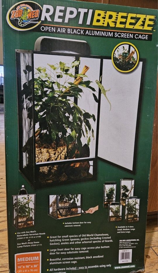 ReptiBreeze Open Air Screen Terrarium
