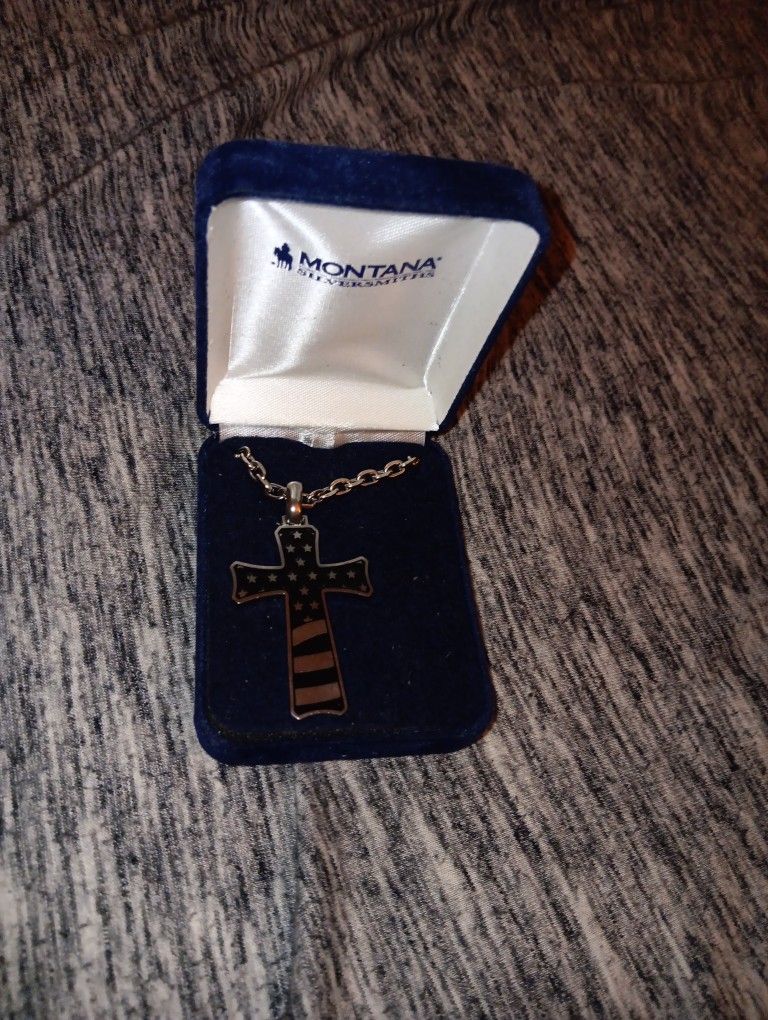 Anerican Flag Necklace