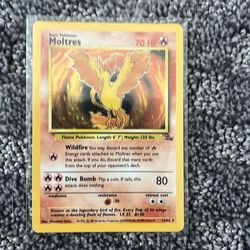 Moltres 12/62 Fossil