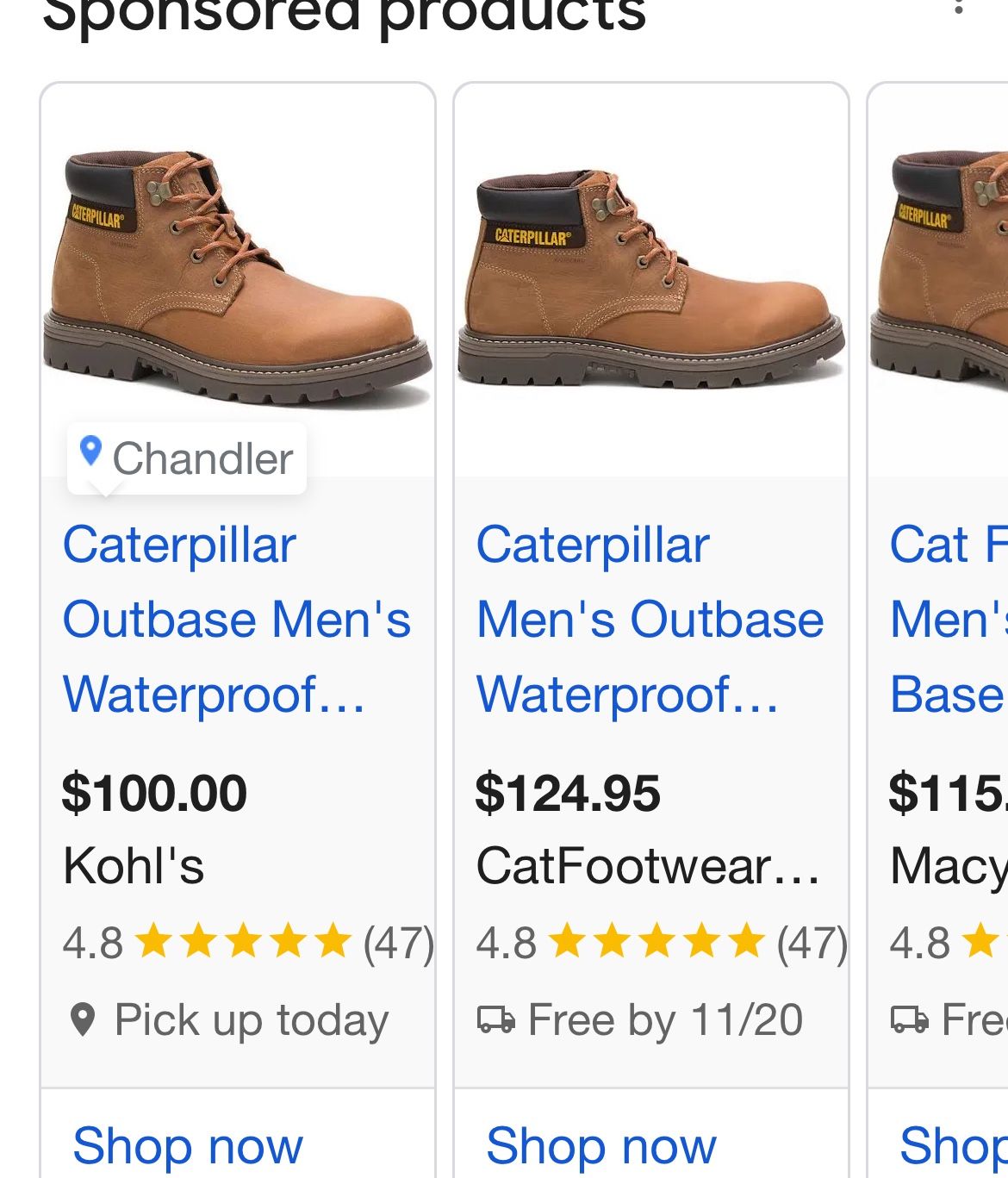 $55 Brand New Men's Out Base Waterproof Work Boot , Medium,Size 7