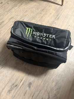 Monster Lunch Bag With Broken Zipper On Top