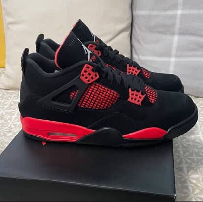 Jordan 4 Red Thunder 