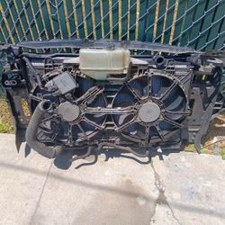 14 & UP Infiniti Q50 Radiator Support Radiator Fans & Condenser 