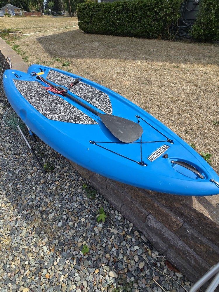 Lifetime Hard Paddle Board With Paddle