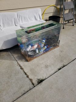 Used Fish Tank And Accessories