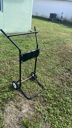 Outboard Motor Stand Cart with Wheels