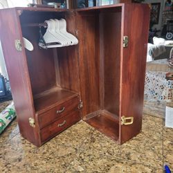 American Girl Wood Closet Armoire 