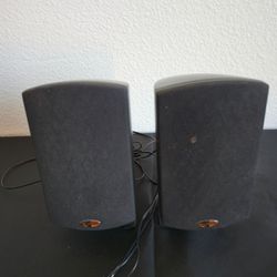 Klipsch ProMedia Satellite Speakers – Pair of Black Desktop/PC Speakers
