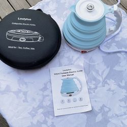 Silicone Travel Foldable Electric Kettle