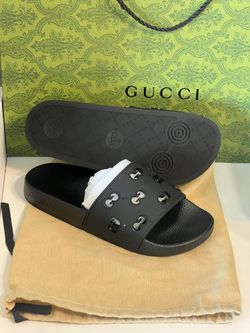 Gucci men women slides