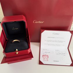 Cartier Love Ring—Size: 63 EU