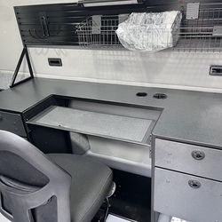 Ergonomic Solutions GO Van Workstation With Locking Drawers And Seat