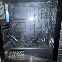 Black PC Mid Tower Case