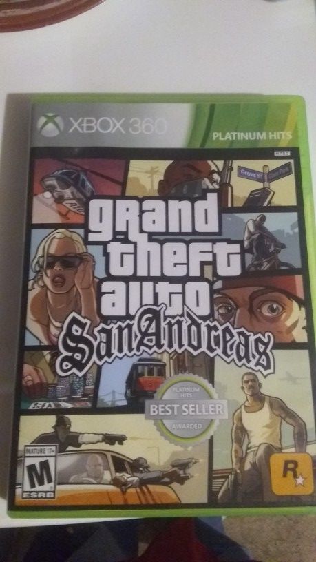 Grand Theft Auto San Andreas - Xbox 360