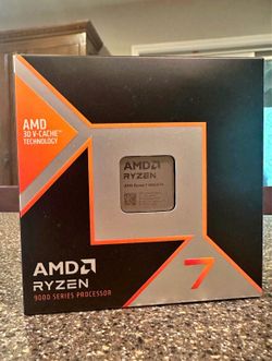 Brand new Ryzen 7 9800X3D