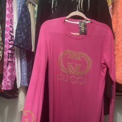 Pink Soft Sweater Mini Dress / Or Sweater