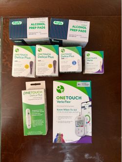 Diabetic supplies take all one price