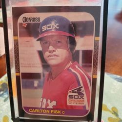 Carlton Fisk 1987 Donruss Baseball Card 