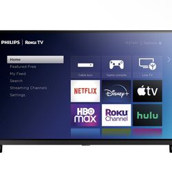Philips 32" Class HD (720P) Smart Roku Borderless LED TV (32PFL6452/F7)